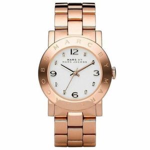 Marc by Marc Jacobs MBM3077 Rose Gold Stainless Steel Bangle Women's Watch